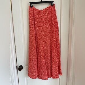 Anthropologie moglea maxi skirt size 10 like new.